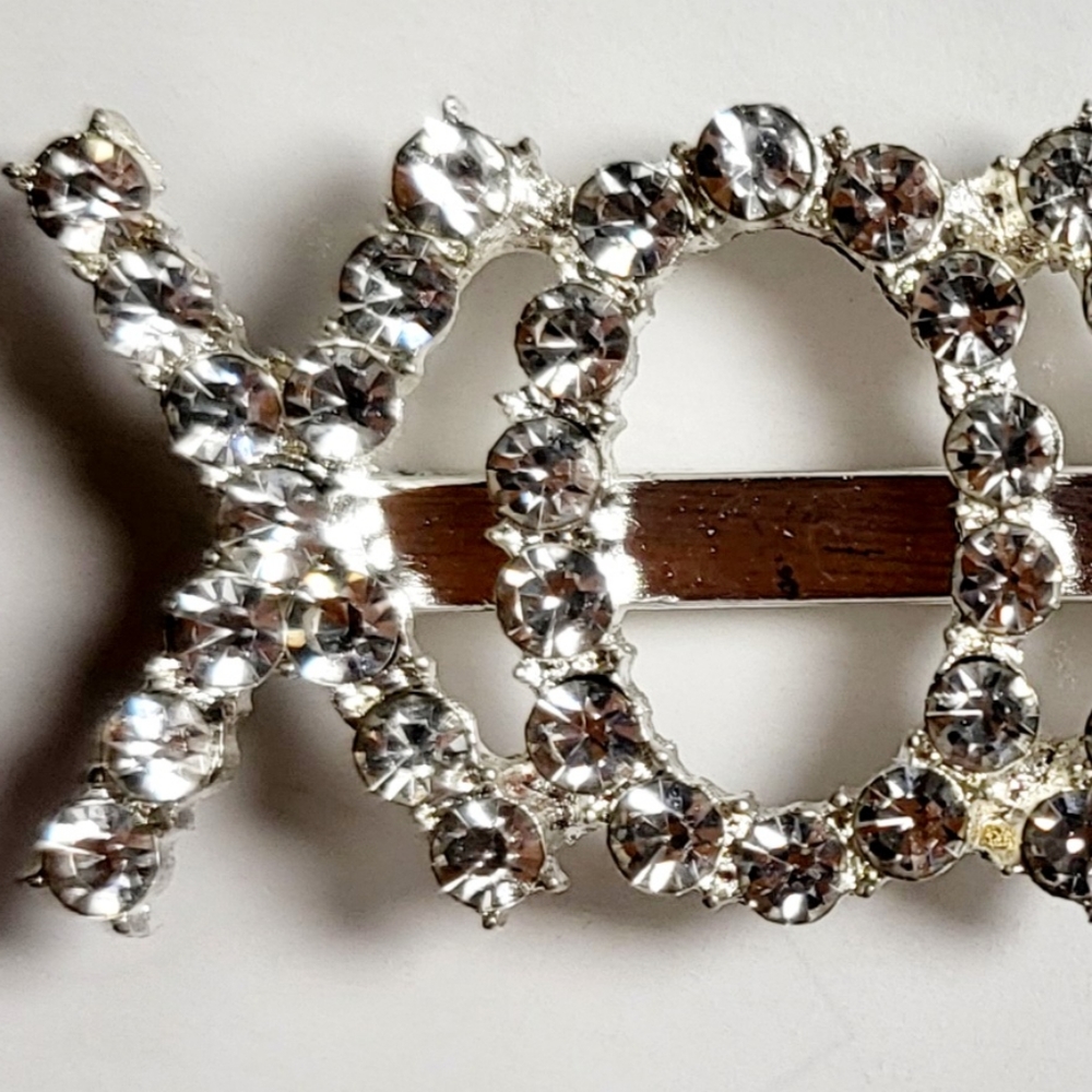 XOXO Hair Pin - rhinestone, sparkle